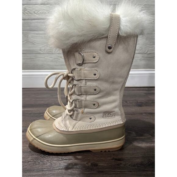 Sorel Joan of Arctic Women’s Waterproof Winter Snow Boots Size 10 Gray - Picture 7 of 10